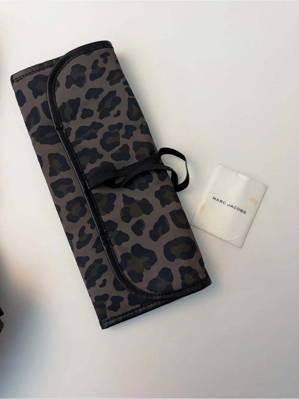Marc Jacobs Leopard Print Quilted Diaper Bag